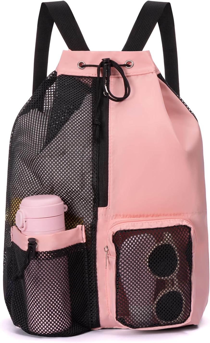 Sac de sport à cordon — pour enfant, aération en maille